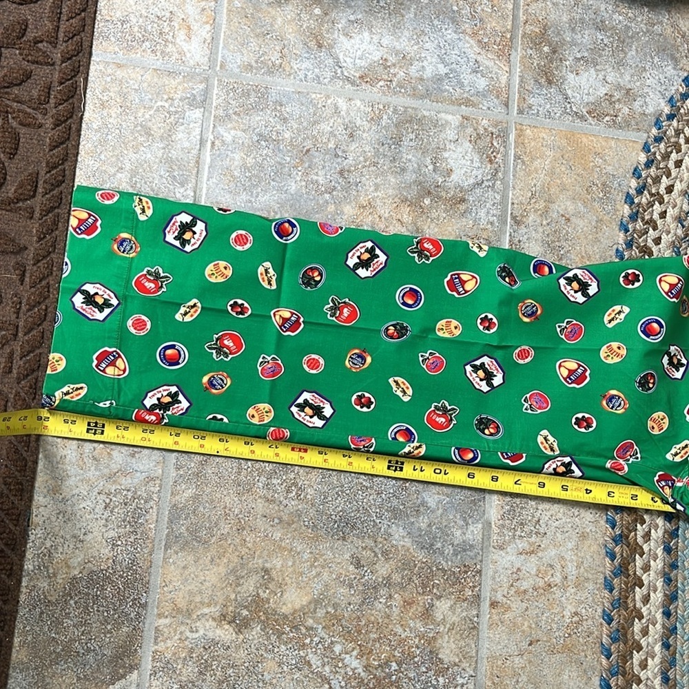 Anthropologie Colette Cropped Wide Leg Printed Pants Magic Fabric Sz 25 NWT - Picture 15 of 15